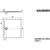 Image de Kaldewei 354600012001 Dw Superplan Zero Mod.1546-1, 1100 X