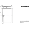 Image de Kaldewei 358400012001 Dw Superplan Zero Mod.1584-1, 750 X
