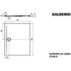 Image de Kaldewei 354000012001 Dw Superplan Zero Mod.1540-1, 800 X