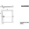 Image de Kaldewei 355800012001 Dw Superplan Zero Mod.1558-1, 1100 X