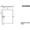 Image de Kaldewei 355400012001 Dw Superplan Zero Mod.1554-1, 900 X