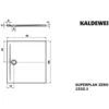 Image de Kaldewei 353200012001 Dw Superplan Zero Mod.1532-1, 900 X