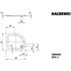 Image de Kaldewei 455500011001 Dw Zirkon Mod.501-1, 900 X 750