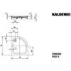 Image de Kaldewei 455648041001 Dw Zirkon Avec Support De Baignoire Mod.502-2