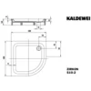 Image de Kaldewei 456448041001 Dw Zirkon Avec Support De Baignoire Mod.510-2,
