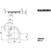 Image de Kaldewei 456648041001 Bain Zircon Avec Support De Baignoire Mod.601-2