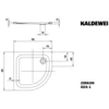 Image de Kaldewei 456900011001 Dw Zirkon Mod.604-1, 900 X 900
