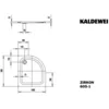 Image de Kaldewei 457000011001 Dw Zirkon Mod.605-1, 1000 X 800,