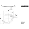 Image de Kaldewei 457100011001 Dw Zirkon Mod.606-1, 1000 X 1000,