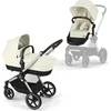 Image de Poussette Cybex EOS Lux (2 en 1), Châssis de la poussette Cybex:Taupe, Couleur:Seashell Beige