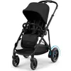 Image de Cybex Gold Buggy e-Gazelle S Moon Black (châssis noir)