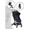 Image de Poussette de voyage Cybex Orfeo de la naissance à 4 ans - Collection 2025, Couleur:Canvas White / Black