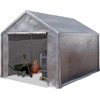 Image de TOOLPORT Tente de stockage 3x4 m abri bâche PVC 350 N imperméable gris