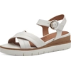 Image de Tamaris Femmes Sandales classiques 1-28202-42 117 Couleur : Blanc Taille : 37