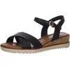 Image de Tamaris sandales, semelle ville 25mm sans pied en bleu, taille 41