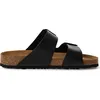 Image de Tamaris Mule femme deux sangles boucle semelle cuir 1-27503-42, Taille:37 EU, Couleur:Noir