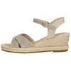 Image de Tamaris Sandalen Touwzool Sandalen Touwzool - Goudkleur - Maat 38