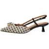 Image de Tamaris Slingbacks Slingbacks - Zwart - Maat 39