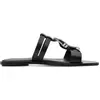 Image de Mules Tamaris pour femme avec bride en T et boucle, semelle antidérapante ANTIslide 1-27120-46, pointure : 38 EU, couleur : noir