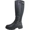 Image de Tamaris Comfort : Bottines à fermeture éclair pour femmes, couleur noire, style décontracté