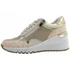 Image de Chaussures de ville pour femmes Marco Tozzi, lacets, couleur beige, style décontracté