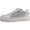 Image de Chaussures de sport pour femmes Marco Tozzi, modèle à lacets, couleur gris, style décontracté