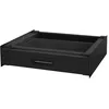 Image de ML-Design Socle pour Machine à Laver avec Tiroir Coulissant, Acier, Noir, 60,5x54 cm, Noir, Antidérapant, Support Base de Lave-Linge, Kit de Montage Intermédiaire Universel, Tiroir Rangement Amovible en occasion ou reconditionné