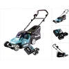 Image de Makita DLM 432 RF2 Tondeuse à gazon sans fil 36 V ( 2x 18 V ) 43 cm sans balais + 2x batterie 3,0 Ah + chargeur + chargeur de batterie