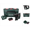 Image de Metabo BH 18 LTX BL 16 Perceuse à percussion sans fil 18 V 1,3 J SDS-plus Brushless + 1x Batterie 4,0 Ah + Chargeur + Coffret MetaBOX