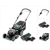 Image de Metabo RM 36-18 LTX BL 46 Tondeuse à gazon sans fil 36 V (2x 18 V) 46 cm brushless + 2x Batteries 4,0 Ah + Chargeur double