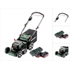 Image de Metabo RM 36-18 LTX BL 46 Tondeuse à gazon sans fil 36 V (2x 18 V) 46 cm brushless + 2x Batteries 5,5 Ah + Chargeur double