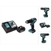 Image de Makita DHP 483 RT1 Perceuse-visseuse à percussion sans fil 18 V 40 Nm Brushless + 1x Batterie 5,0 Ah + Chargeur