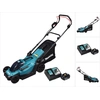 Image de Makita DLM 330 RT Tondeuse à gazon sans fil 18 V 33 cm 30 l + 1x batterie 5,0 Ah + chargeur