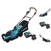 Image de Makita DLM 330 RM2 Tondeuse à gazon sans fil 18 V 33 cm 30 l + 2x batterie 4,0 Ah + chargeur