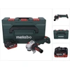 Image de Metabo WB 18 LT BL 11-125 Quick Meuleuse d'angle sans fil 18 V 125 mm Brushless + 1x batterie 5,5 Ah + metaBOX - sans chargeur