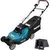 Image de Makita DLM 432 Z Tondeuse à gazon sans fil 36 V ( 2x 18 V ) 43 cm Brushless + coin mulching - sans batterie, sans chargeur
