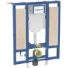 Image de Élément de WC Geberit, Duofix, 1 120 mm, réservoir encastré 12 cm, accessible aux personnes à mobilité réduite, bleu, 1 pièce.