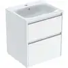 Image de Geberit Renova Plan Ensemble Lavabo Pour Meuble Bord Étroit, Avec