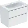 Image de Geberit Renova Plan Ensemble Lavabo Pour Meuble Bord Étroit, Avec