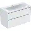 Image de Geberit Renova Plan Ensemble Lavabo Pour Meuble Bord Étroit, Avec