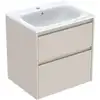 Image de Geberit Renova Plan Ensemble Lavabo Pour Meuble Bord Étroit, Avec