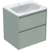 Image de Geberit Renova Plan Ensemble Lavabo Pour Meuble Bord Étroit, Avec