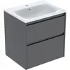 Image de Geberit Renova Plan Ensemble Lavabo Pour Meuble Bord Étroit, Avec
