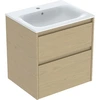 Image de Geberit Renova Plan Ensemble Lavabo Pour Meuble Bord Étroit, Avec
