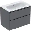 Image de Geberit Renova Plan Ensemble Lavabo Pour Meuble Bord Étroit, Avec