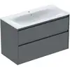 Image de Geberit Renova Plan Ensemble Lavabo Pour Meuble Bord Étroit, Avec