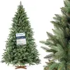 Image de FAIRYTREES Sapin de Noël Artificiel, Nordmann Premium 220 cm, Éléments naturels moulés par Injection, Fabriqué en UE