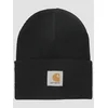 Image de Carhartt WIP Acrylic Watch Bonnet noir Uni