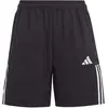 Image de Short de sport Adidas, modèle HI4716, couleur noire
