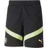 Image de Short de training PUMA Manchester City FC, pour hommes, couleur noire/bleu clair